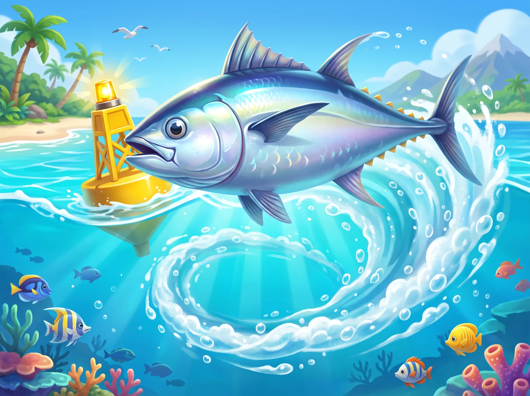 Illustration for The Buoy That Hummed at Noon